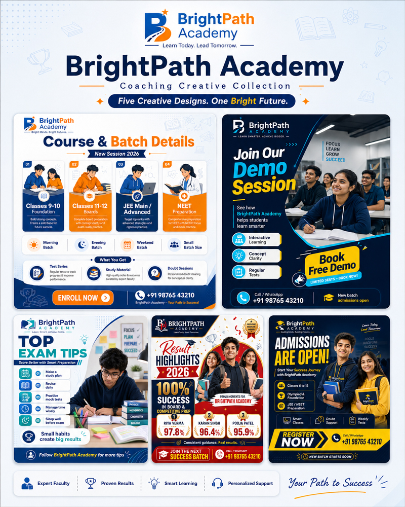 Coaching Admission Creative
