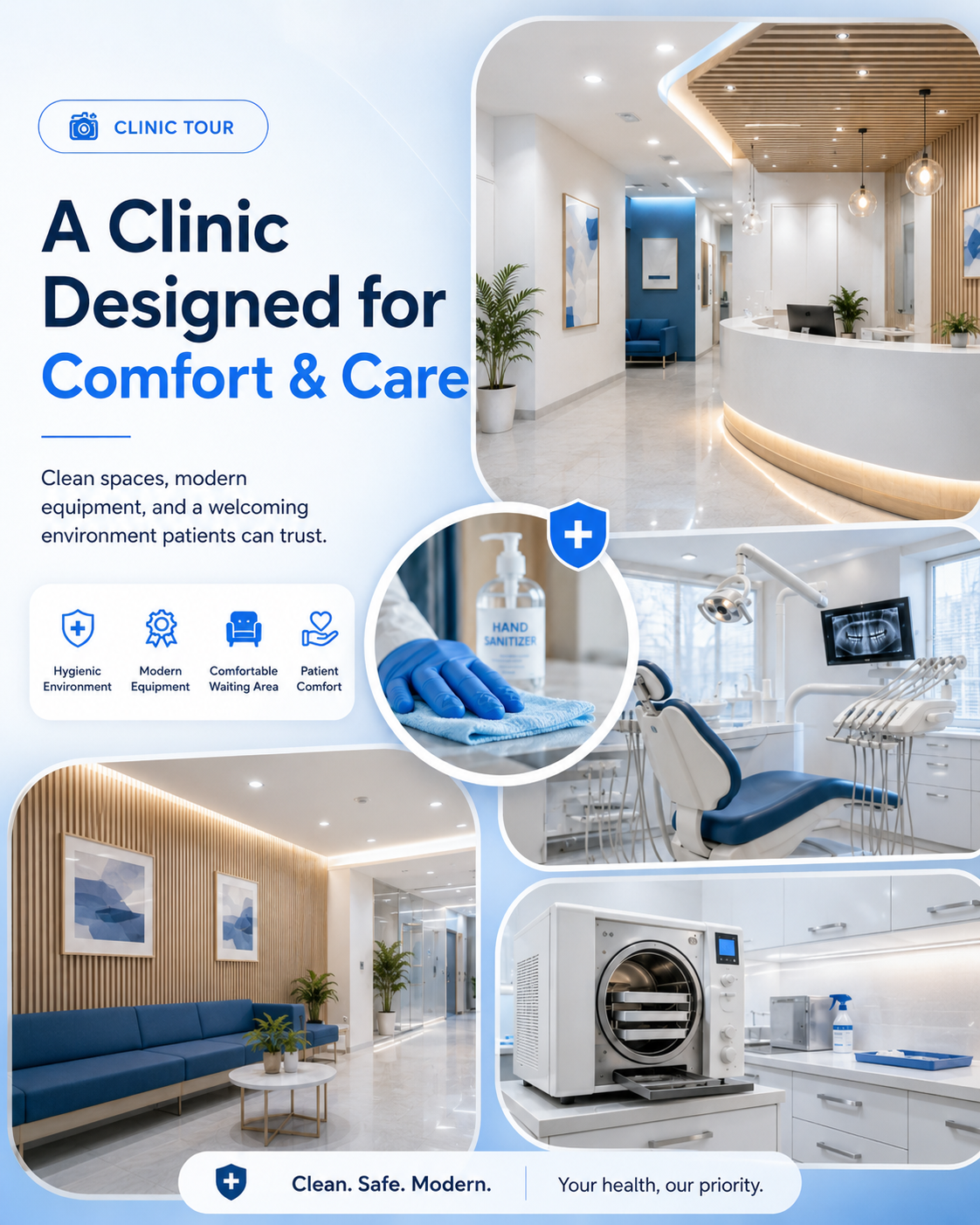 A clinic designed for comfort and care