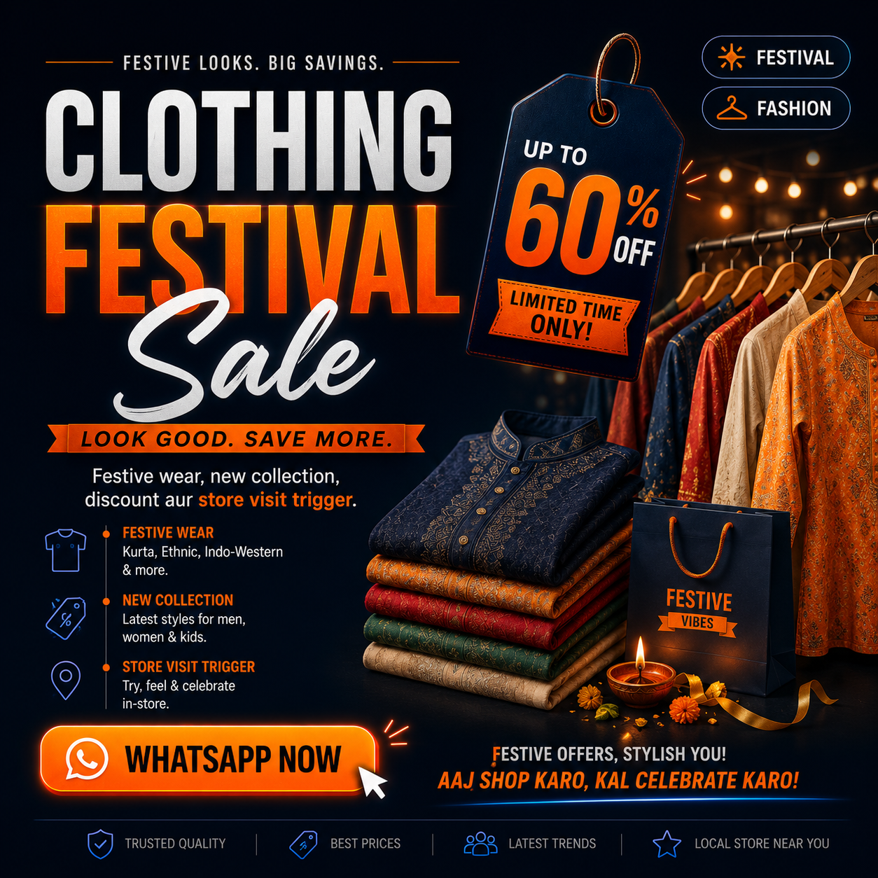 Clothing Festival Sale