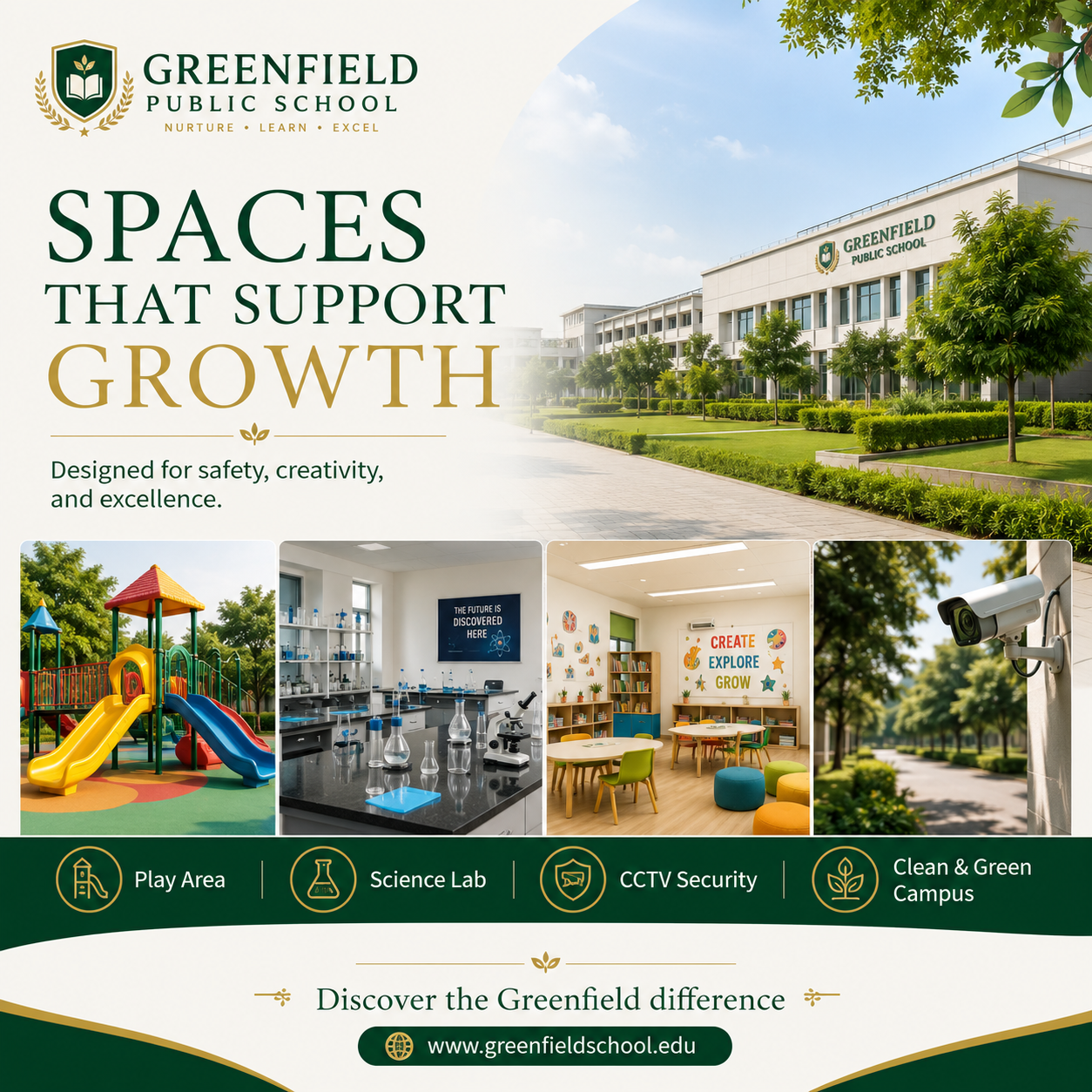 School Facility Creative